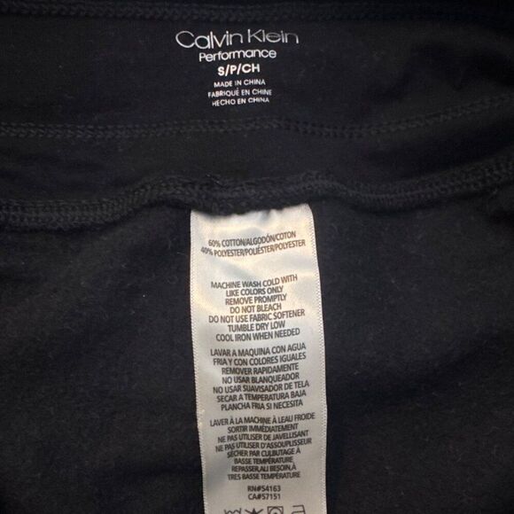 Calvin Klein Performance Black Joggers Sweatpants S - Picture 5 of 5